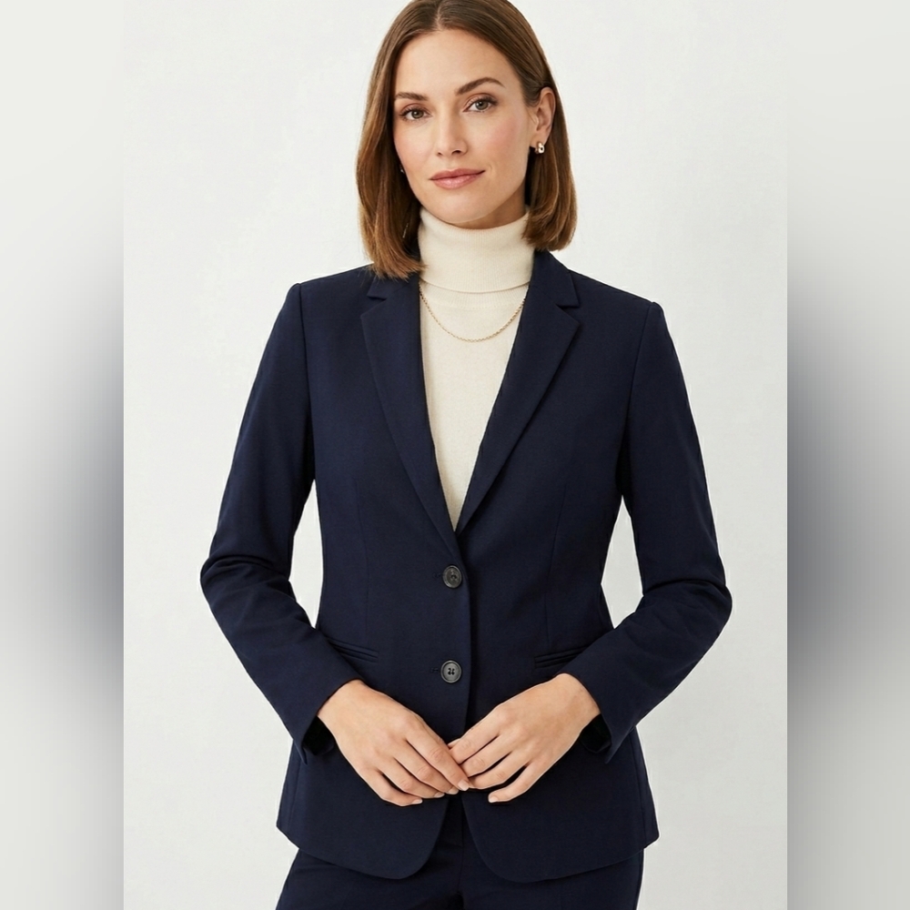 Ann Taylor Midnight Blue Blazer